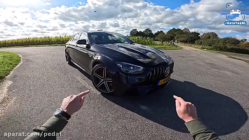 رانندگی با مرسدس AMG E63 S در...