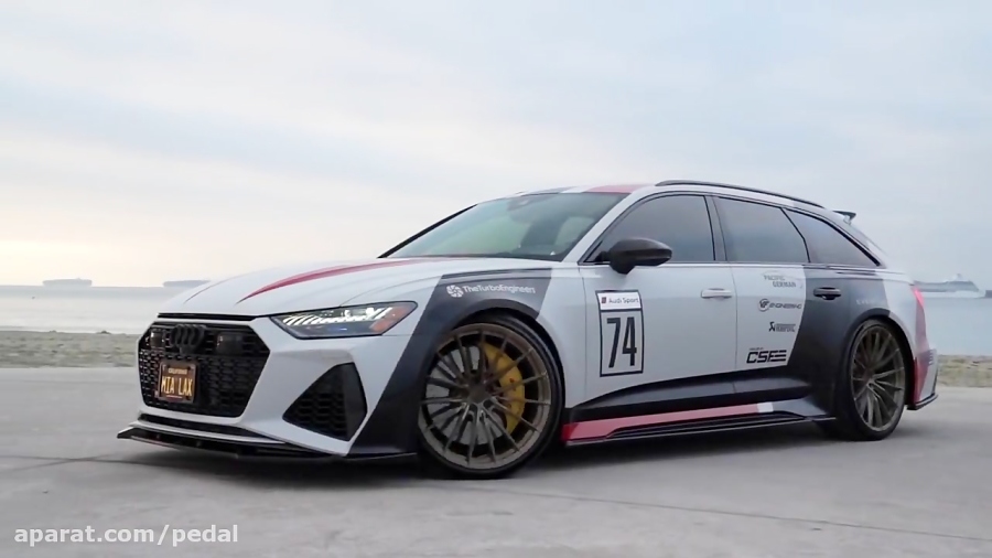 تست سریع ترین آئودی RS6 هزار ا...