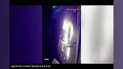 لحظه آتش زدن ماکسیما توسط همسا...