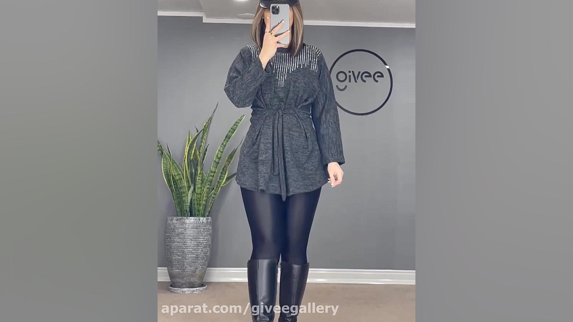 تونیک نگین کاری موهر