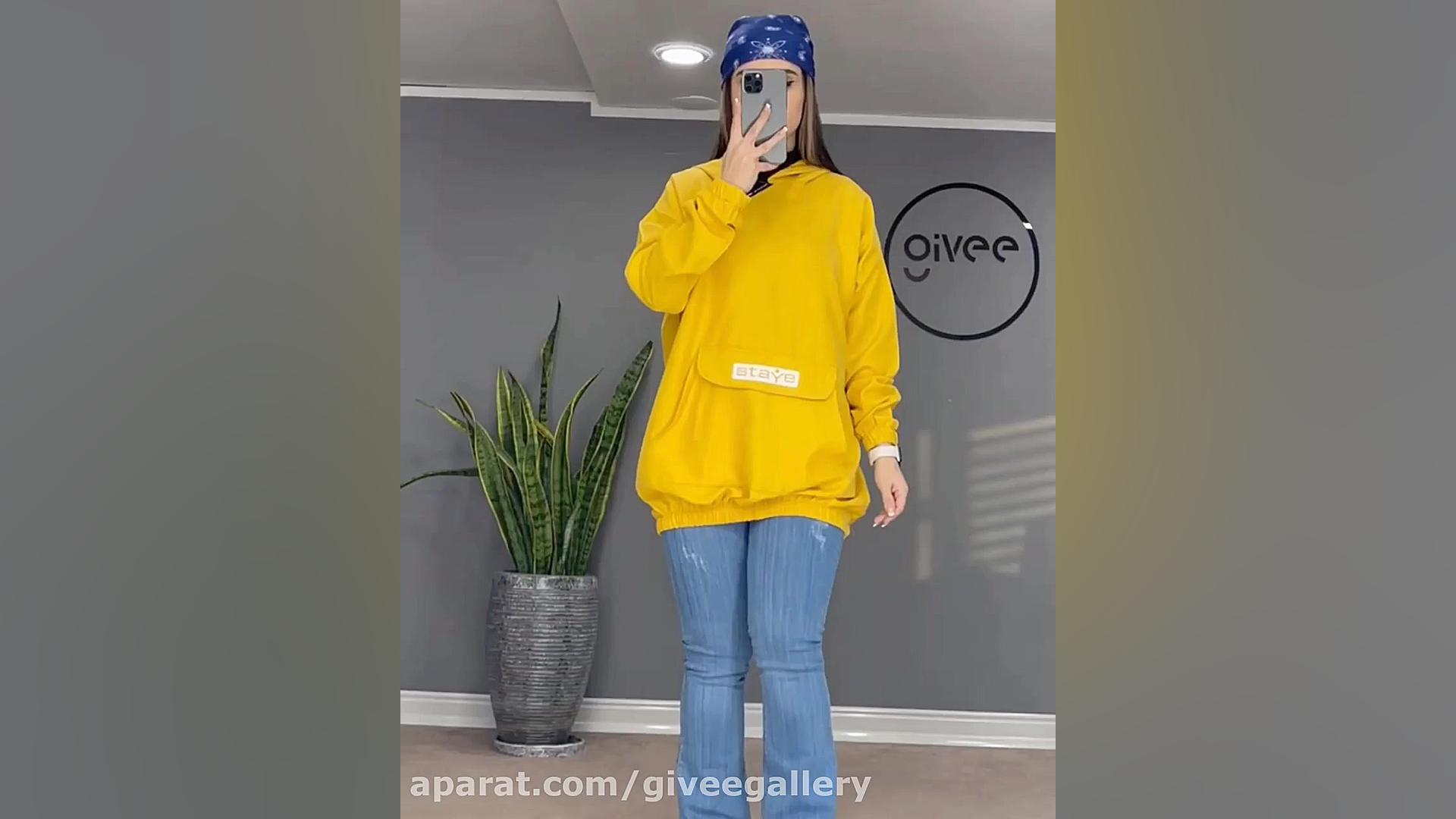 هودی sta&yacute;e زیپ کج میکرو