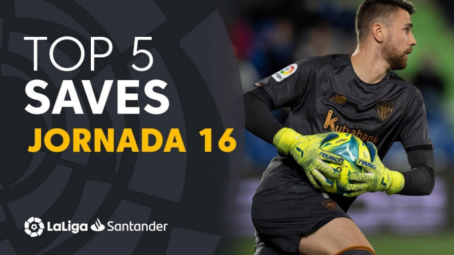 سیو های برتر در روز 16 لالیگا...