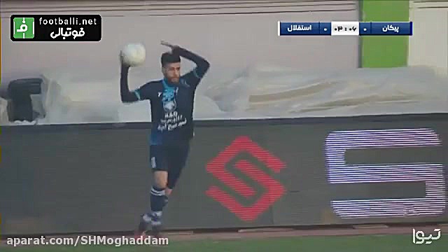 خلاصه بازی استقلال 3 پیکان 0