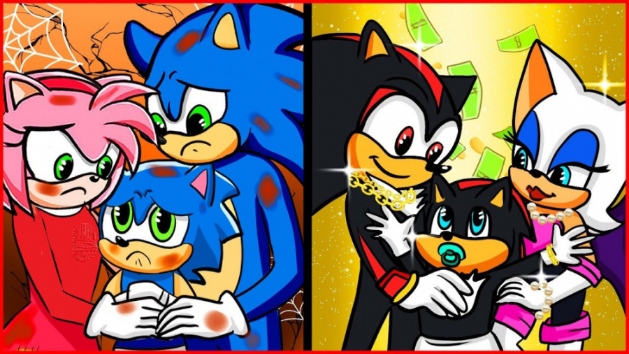 ایده های کارتونی سونیک  پولدار...