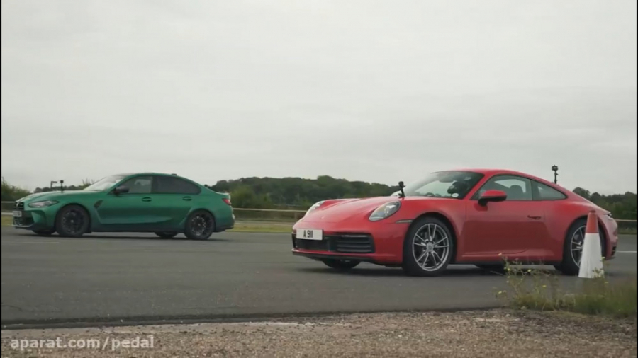 درگ بی ام و M3 و پورشه 911