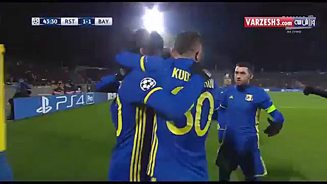 سوپر گل سردار آزمون مقابل بایر...