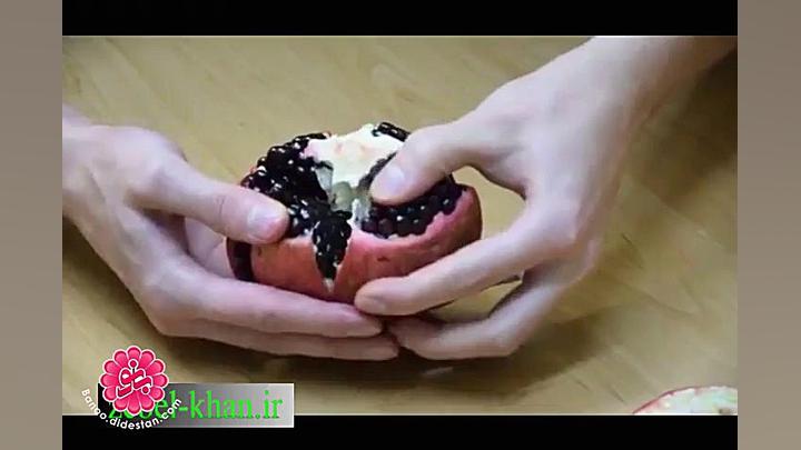 تزیین انار شب یلدا