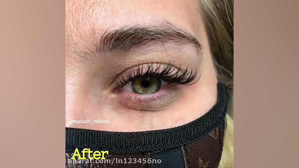 اکستنشن مژه ۰۹۰۳۶۰۸۰۷۶۶