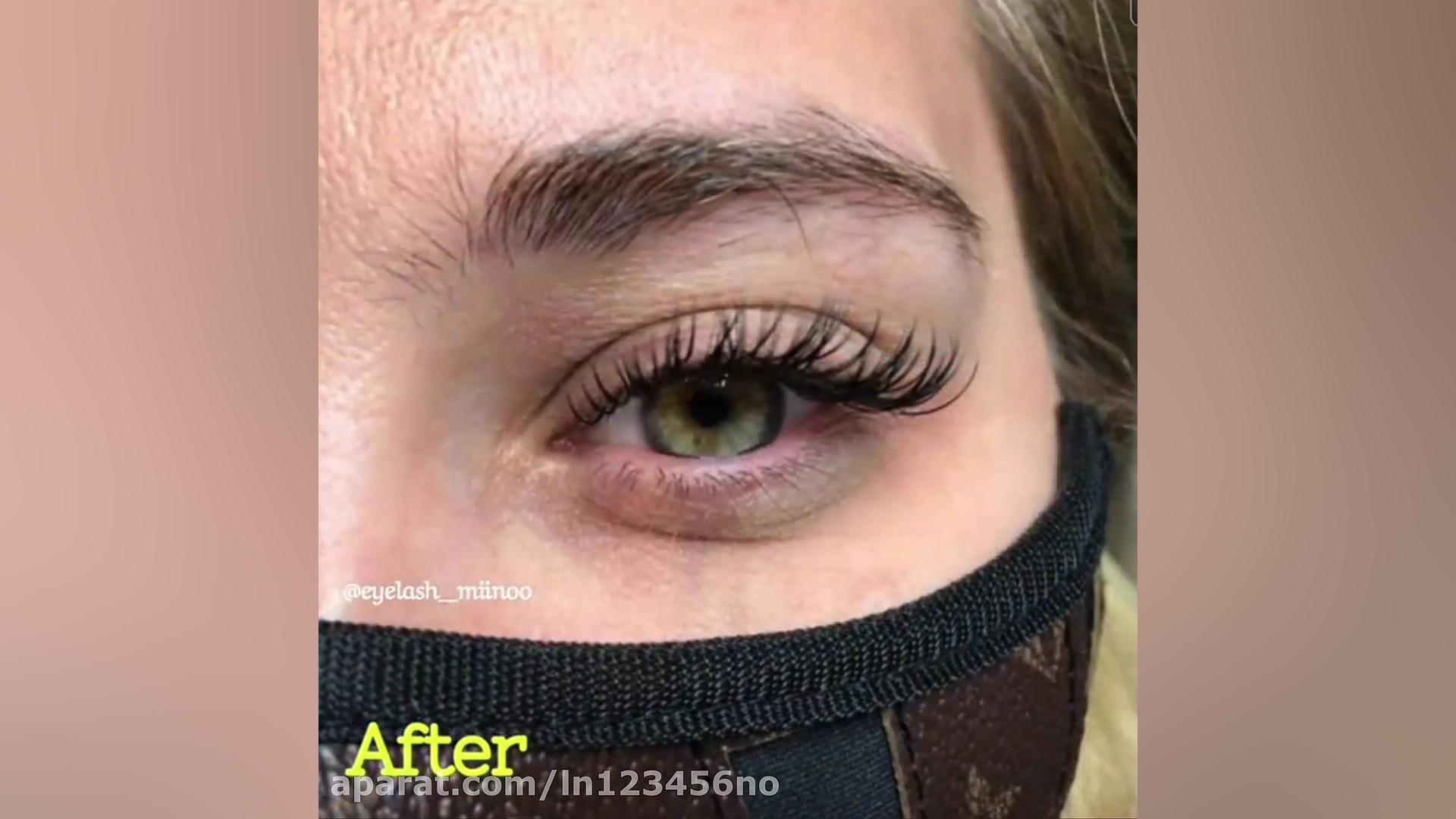 اکستنشن مژه کلاسیک ۰۹۰۳۶۰۸۰۷۶۶