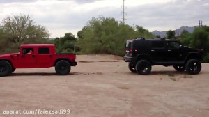 هامر h1 یا هامر h2 دوئل