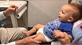 بچه رو باید اینجوری آمپول زد