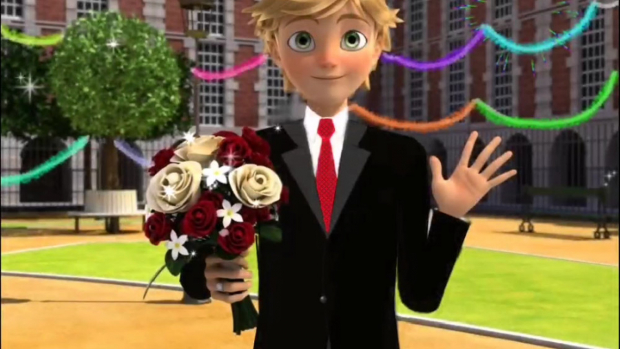 عروسی مرینت و آدرین (لباس داما...