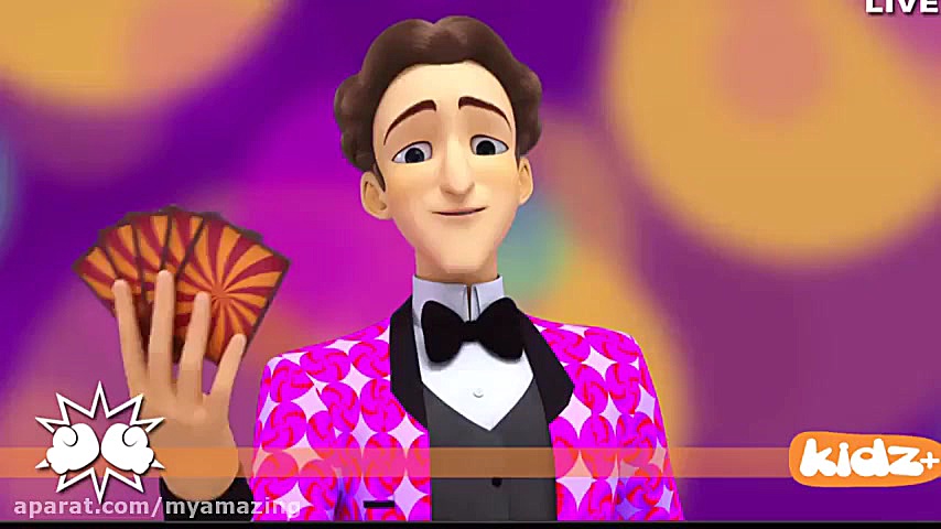 دختر کفشدوزکی و گربه سیاه دوبل...