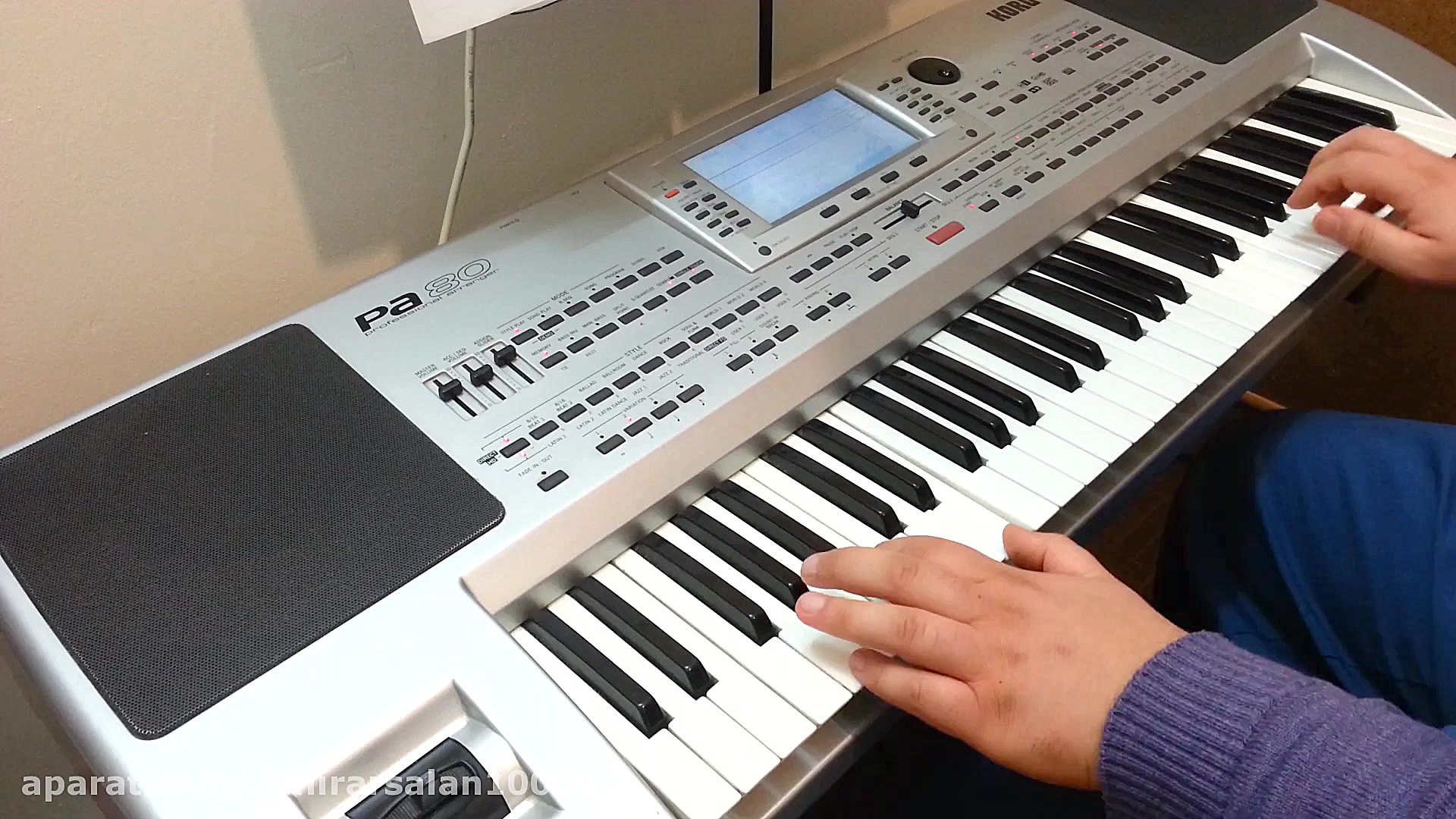 آهنگ شب یلدا کلمست (کیبورد)