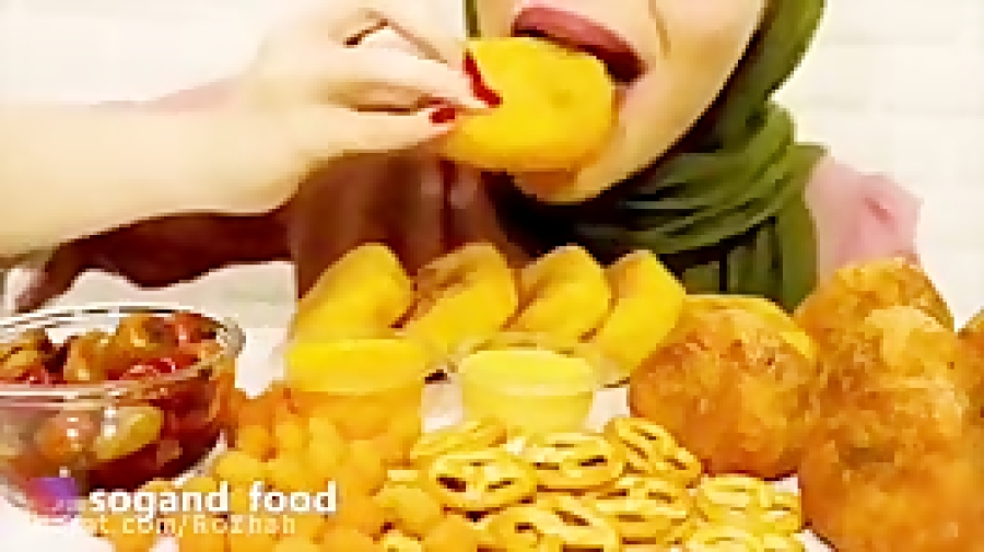 چالش غذا خوری