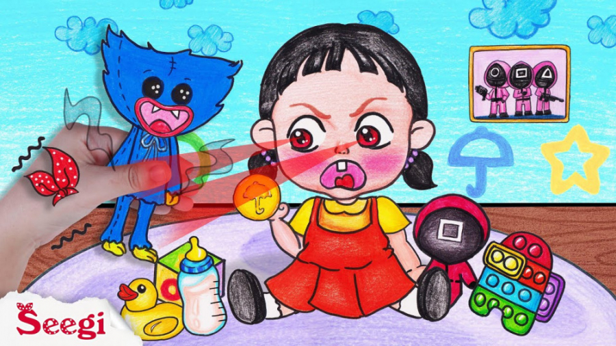 ایده های کارتونی اسکویید گیم :...