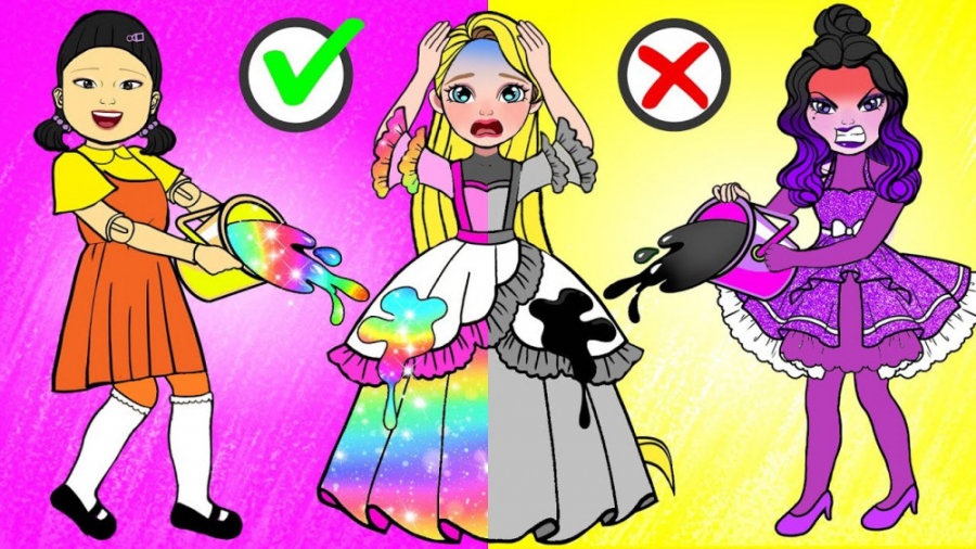 ایده های پرنسسی و اسکوید گیم &...