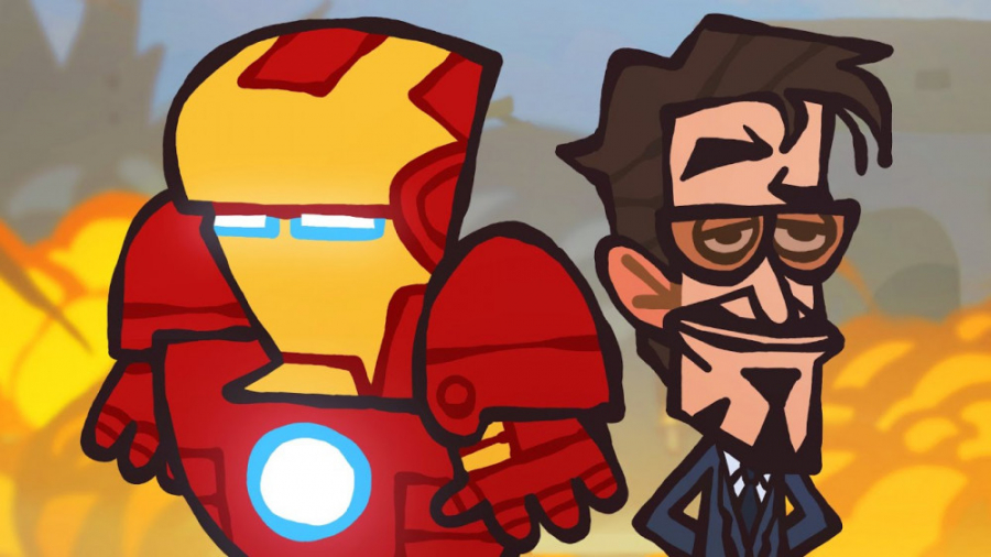انیمیشن طنز ایرونمن  مرد آهنی