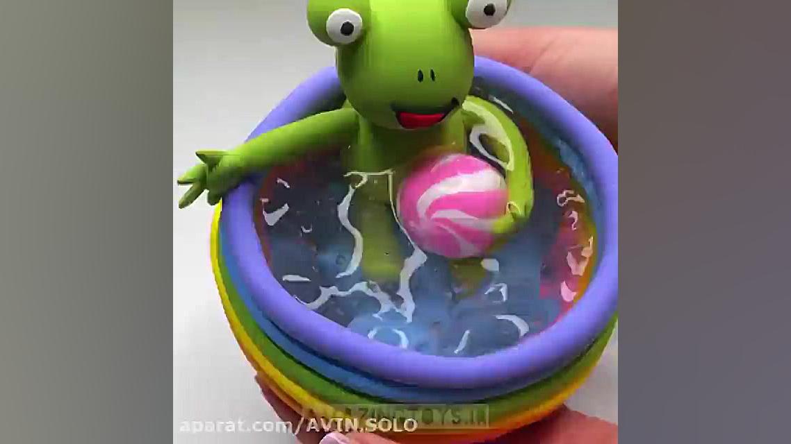 اسلایم قورباقه