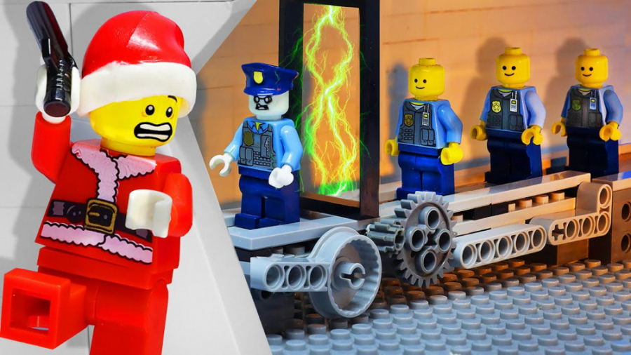 انیمیشن لگو  بابانوئل و پلیسها...