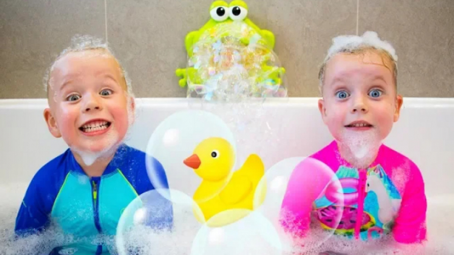 گبی و الکس | آهنگ کودکانه حمام...