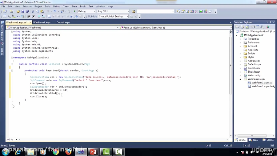 دانلود آموزش کامل ASP.NET و ADO.NET در زبان C#...