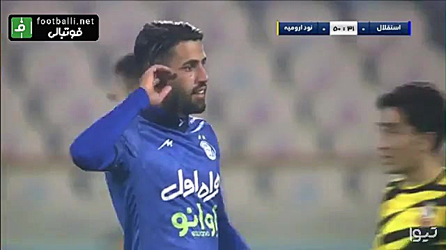 خلاصه بازی استقلال نود ارومیه