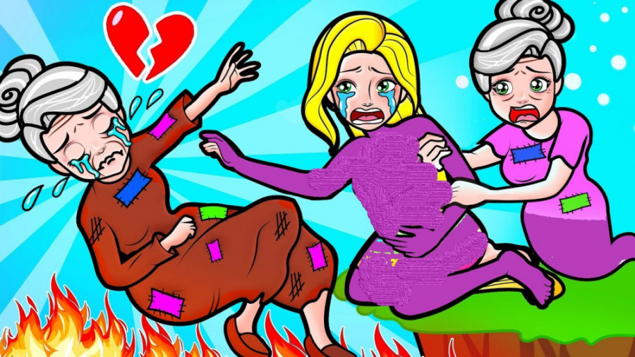 ماجرای غم انگیز راپنزل و مادرب...