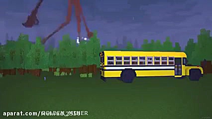 کارتون ماین کرافت مدرسه هیولا...