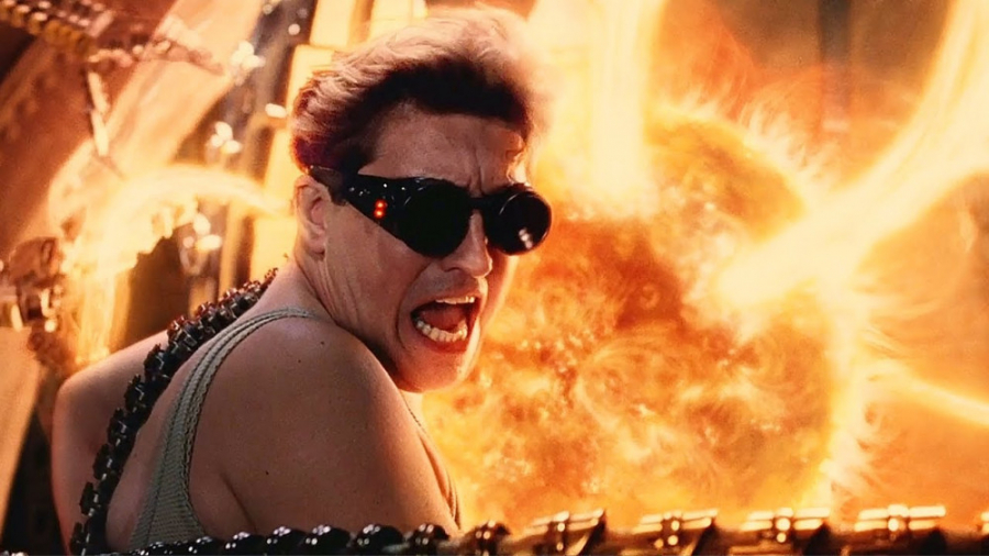 فیلم مرد عنکبوتی ، آزمایش بازو...