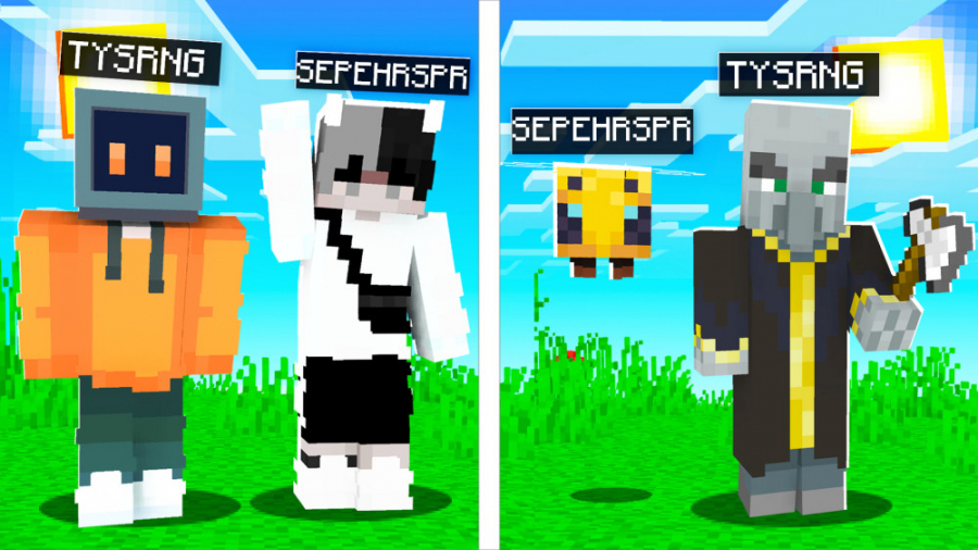 ماینکرافت اما به ماب ها تبدیل...