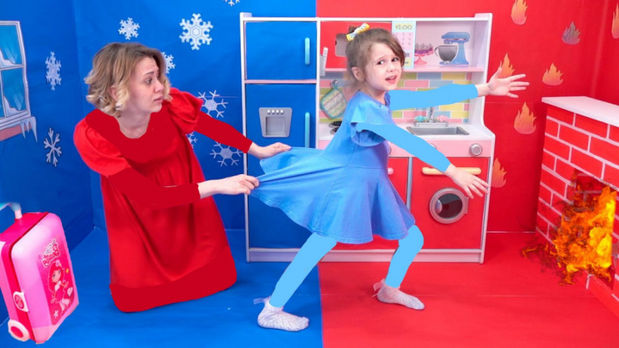 چالش سرد و گرم ایوا و مادرش
