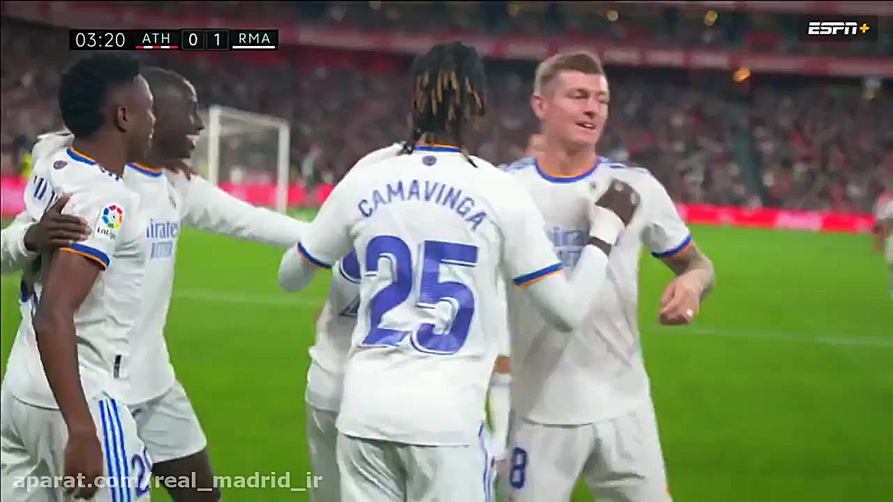 گل دیدنی کریم بنزما به اتلتیک...