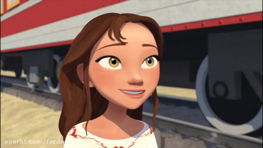 کارتون زیبای سوارکار اسب آزاد...