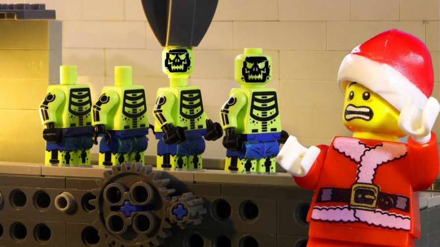 انیمیشن لگو بابانوئل و زامبیها