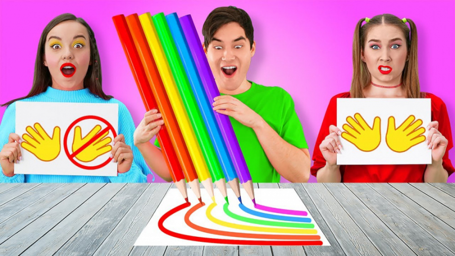 هک ها و ایده های رنگارنگ دخترا...