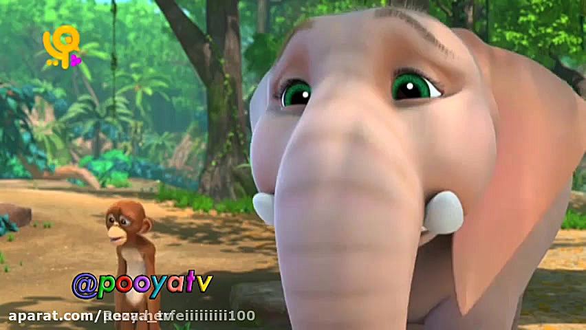 انیمیشن و طنز فیلی و میمون باز...
