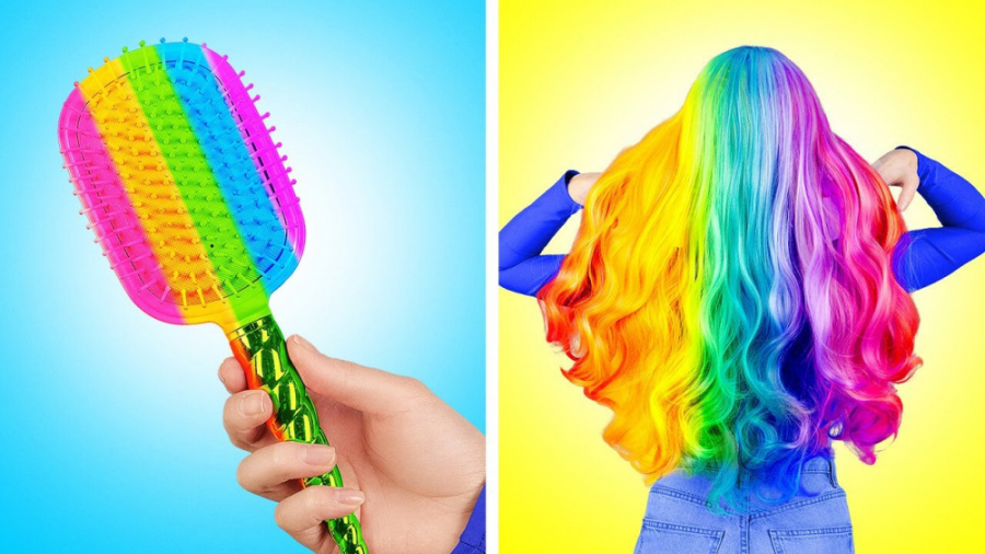 چالش رنگین کمان GO 123  آرایش...