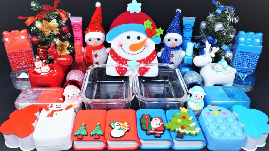 مخلوط کردن اسلایم شفاف  ساخت ا...