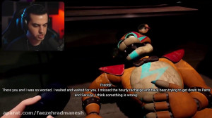 بازی ترسناک با آریا کیوکسر