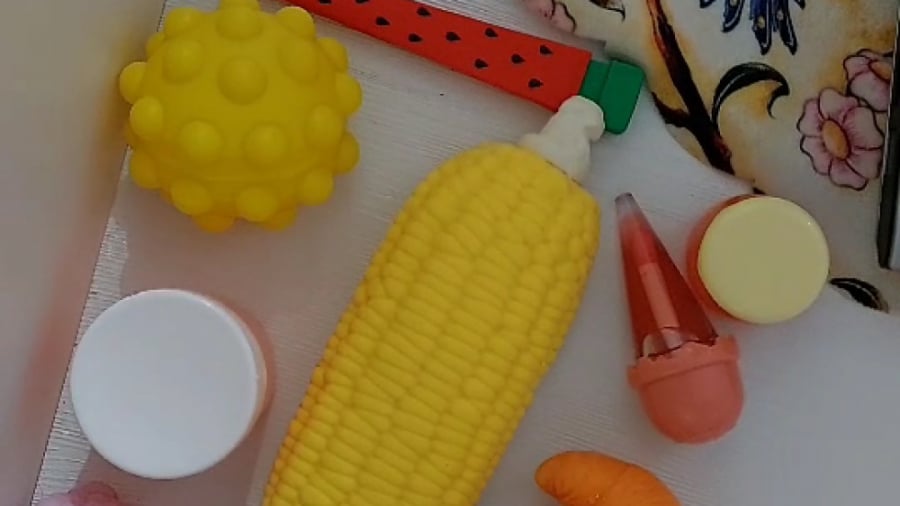 انباکسینگ توپ پاپت و فیجت و......