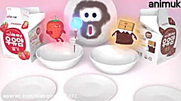 اسمر فود شکلاتی و توت فرنگی