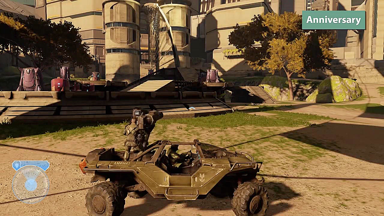 مقایسه گرافیک بازی Halo 2 Anni...