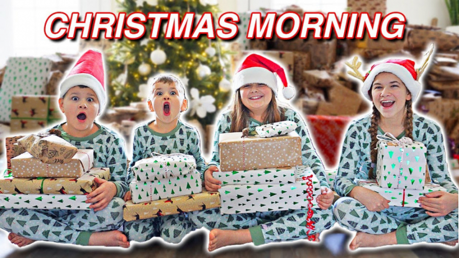 باز کردن هدایای ویژه صبح کریسم...