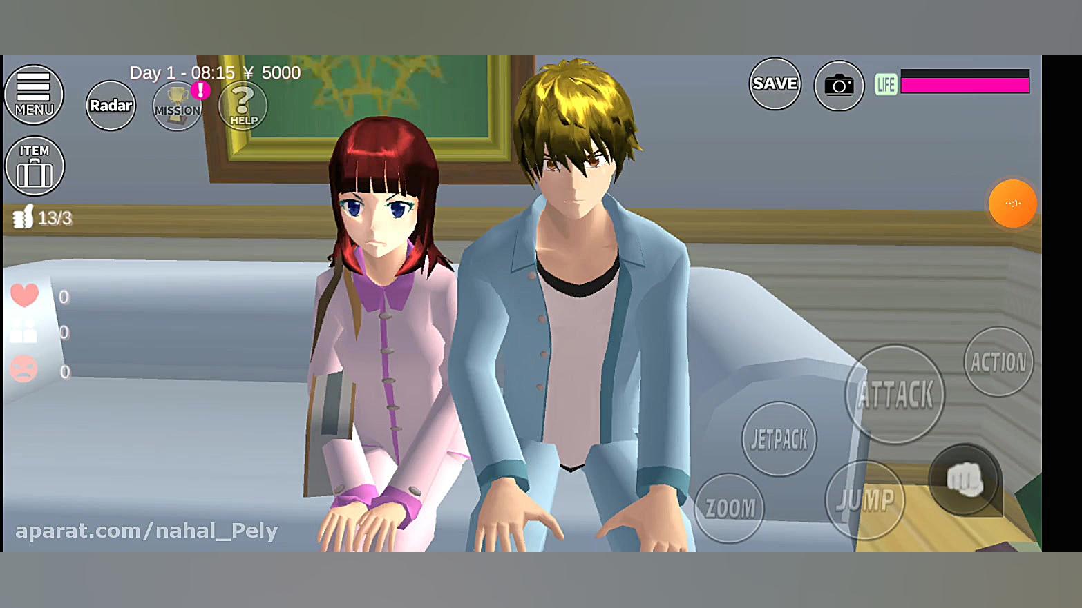 طنز ساکورا اسکول (یه دونه پالت...