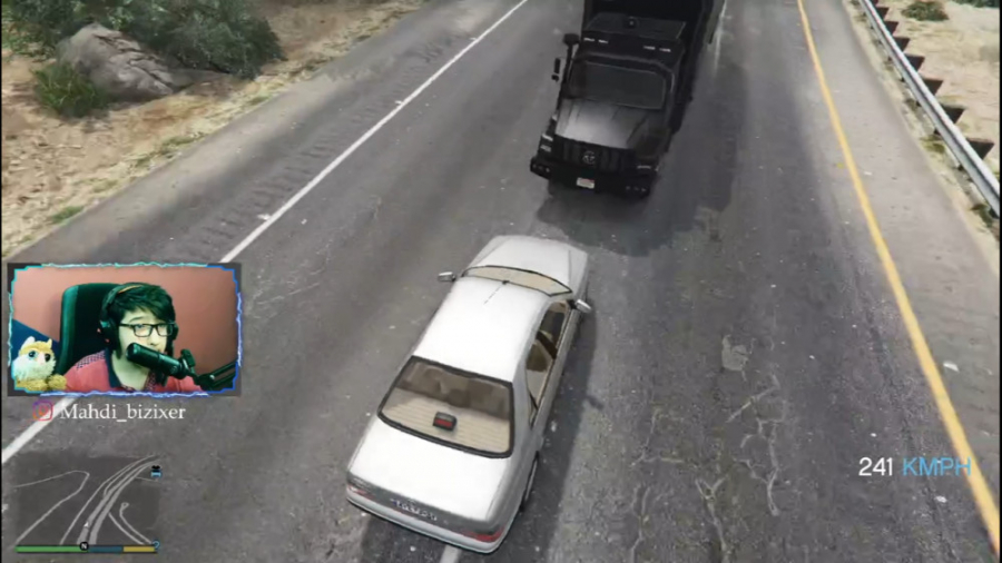 شاخ به شاخ ELX و پراید با تریل...