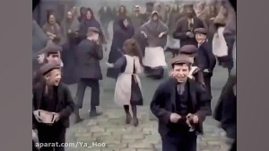فیلم رنگی شده از انگلستان سال...