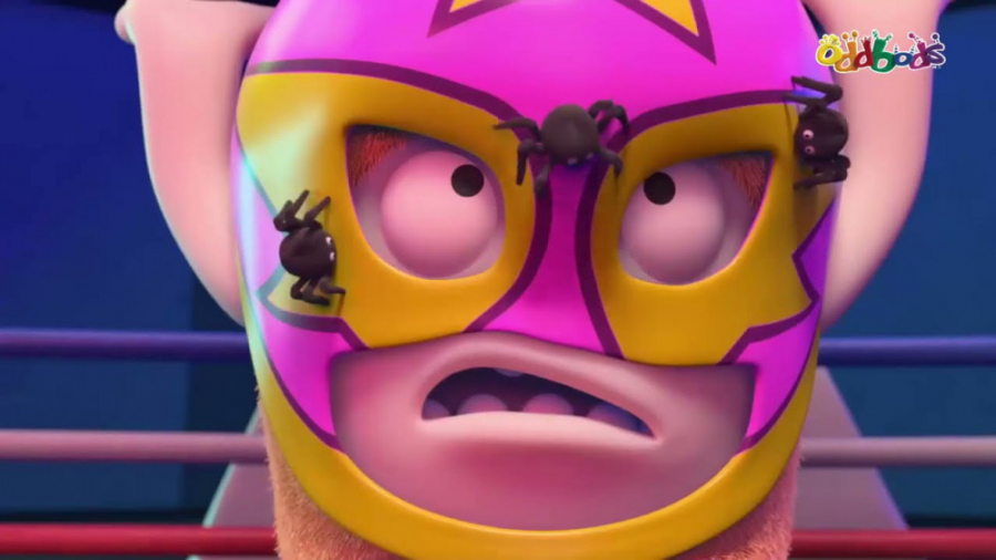 Oddbods قهرمان کشتی توانا | کا...