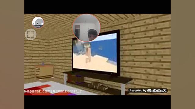 کارتون مومو در مانکرافت