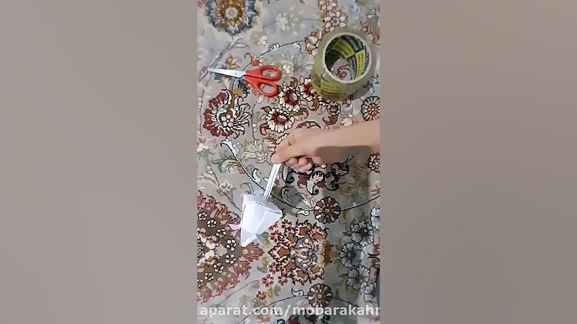 ساخت کاردستی قشنگ توسط خودم گل